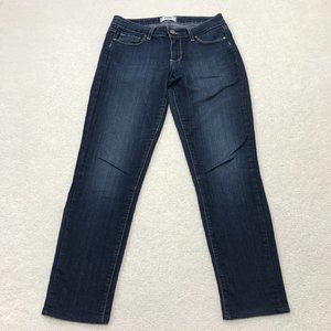 Paige Skinny Jeans Womens 27 Skyline Ankle Peg Dark Wash Denim Preppy Classic